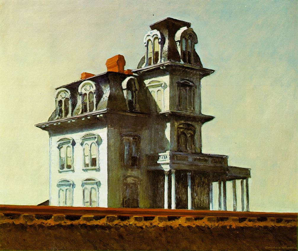 Download this Edward Hopper House The Railroad picture